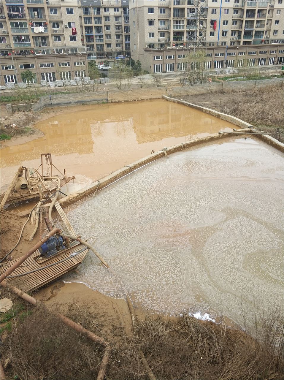 铁西沉淀池淤泥清理-厂区废水池淤泥清淤